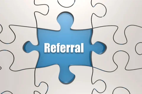 Veterinary referral coordination - XCura Mobile Vet Referral puzzle piece representing specialist veterinary referral coordination